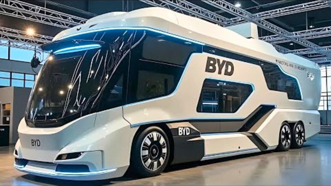 BYD T5 Motorhome 2027: Energía Limpia, Espacio Amplio y Comodidades Modernas