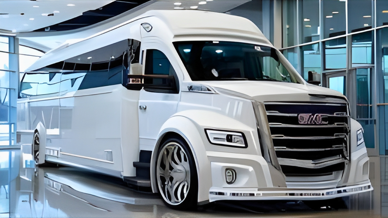 GMC Savana Limo Camper 2026: Van Life de $200,000 con lujo y tecnología