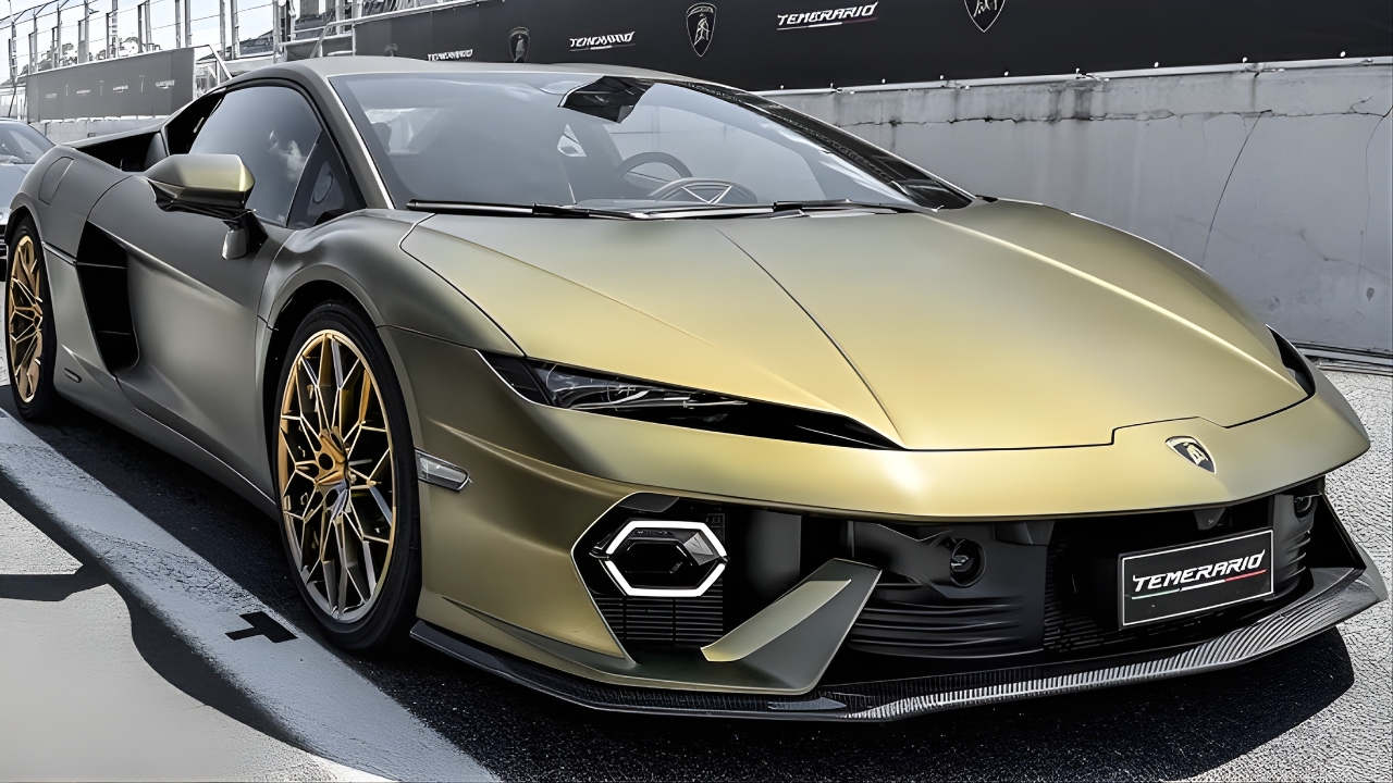 Lamborghini Temerario 2026 Concepto No Oficial: El Toro Verde Italiano Regresa