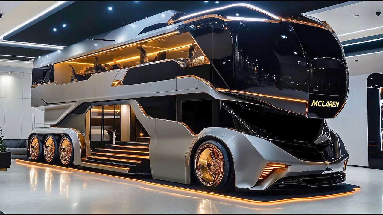 McLaren Motorhome 2026: Diseño Futurista, Materiales Premium y Confort en Cada Viaje