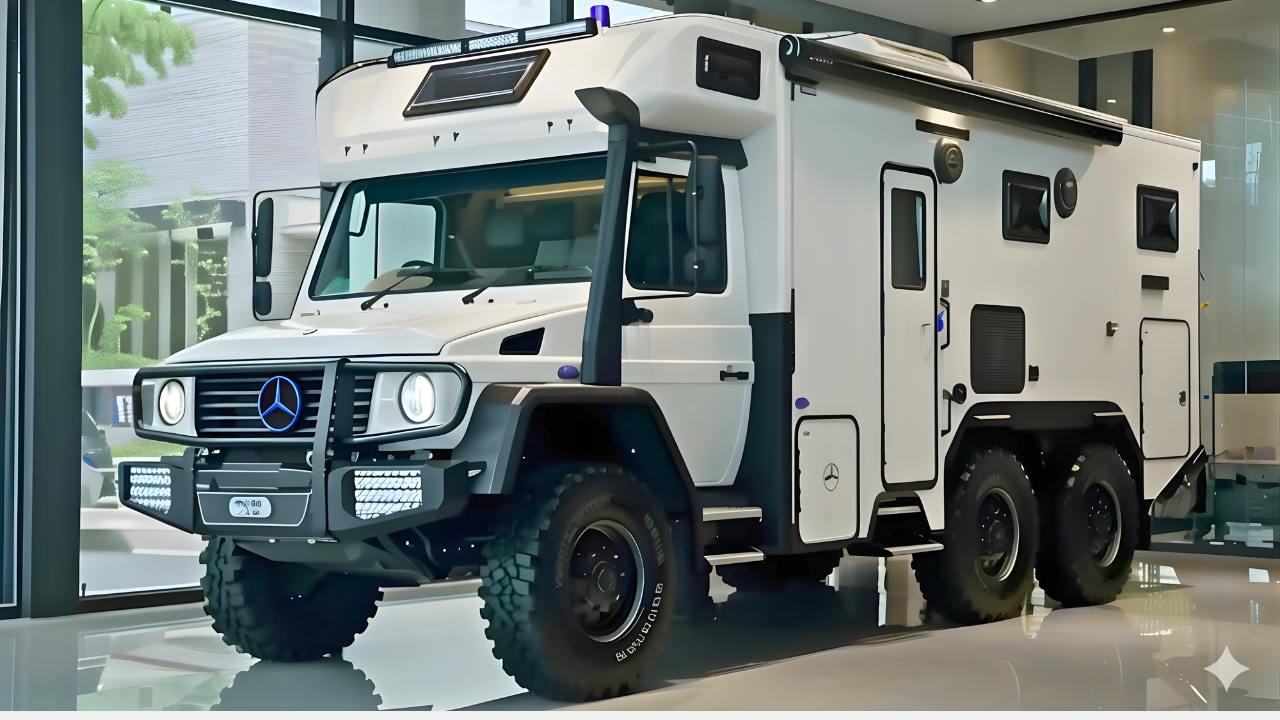 Mercedes Bushline Glide 6×6 2026: Capacidad Extrema en un SUV de Ultra Lujo