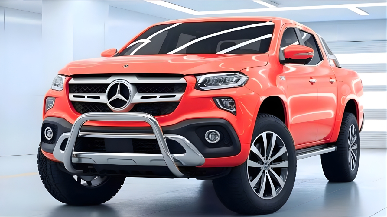 Mercedes AMG X-Class 2026: una pickup diseñada para la carretera y la aventura